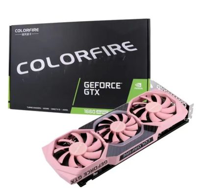 品質  GTX1660 Super RTX2060 Colorful Graphics Cards 6GB 192bit 工場