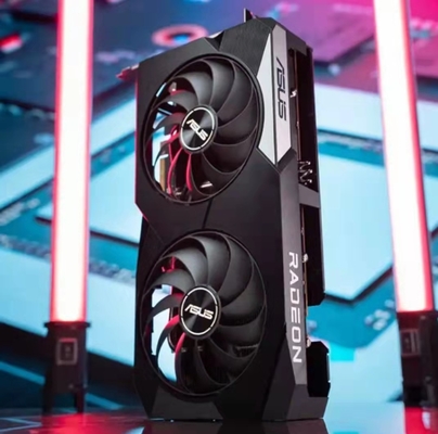 128bit AMD RADEON RX 6600 XT ASUS二重RX6600XT O8G 8GB