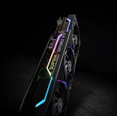 NVIDIA MSIのグラフィックス・カード384bit 3080のスーパーサウルスX 12G 384bit