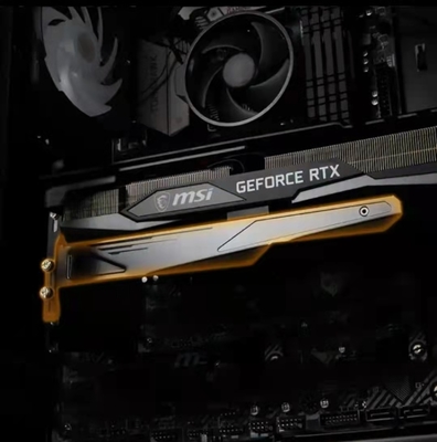 384bit MSIの3080チタニウムの賭博Xのトリオ12G DP HDMIをグラフィックス・カード