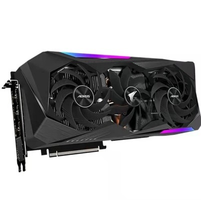 3ファンのギガバイトのグラフィックス・カード8GB 3ファンのAorusのマスター3070のチタニウム256bit