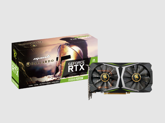 1470/1695MHz MANLI GeForce RTX 2060年の鉱山のグラフィックス・カードM2435 N537