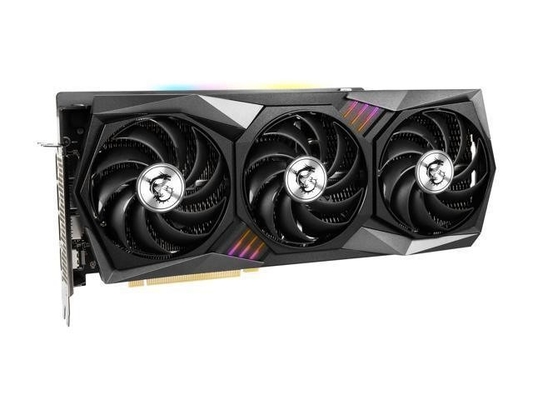 長方形256ビットMsi Rtx3080 3X 3080tiファン脱熱器Gtx 3090tiのグラフィックス・カード
