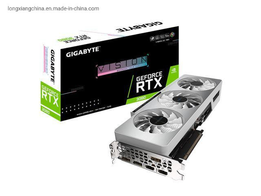 Geforce Rtxは3080の賭博Xのトリオの10geスポーツの専門のグラフィックス・カードをゲーム デザイン