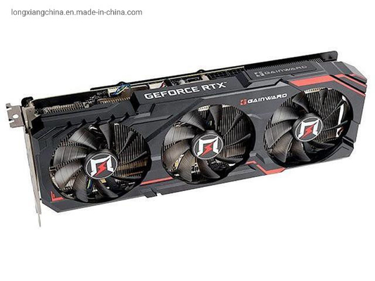 卓上コンピュータPCIは2.0鉱山のグラフィックス・カードRtx3080 10GBを表現する
