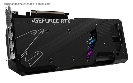 卓上コンピュータPCIは2.0鉱山のグラフィックス・カードRtx3080 10GBを表現する