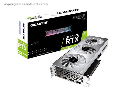 非MSI Lhr Rtx 3060ti 8g Gddr6のグラフィックス・カード319x140x70MM