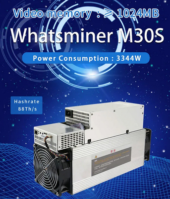 長方形ATI 128MB Asic抗夫機械Whatsminer M30s第88 3344W 128ビット