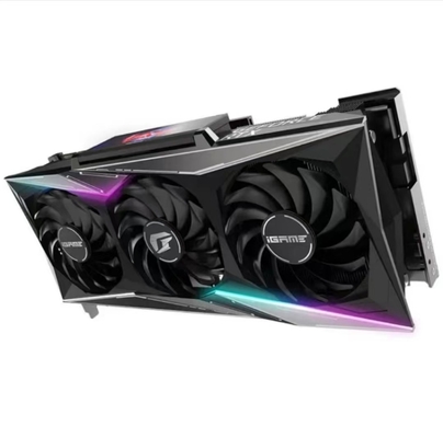 13の冷却ファンDP RTX 3070のチタニウムの多彩なグラフィックス・カードOC 8G 256bit